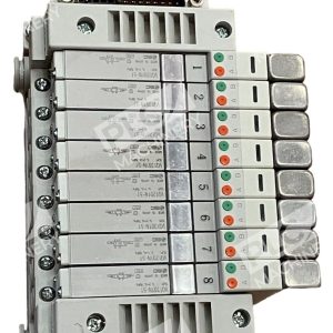 SMC VV5Q11-08C6FU0-NS-X50US Manifold w/ VQ1301N-51, VQ1201N-51 8
