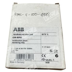 ABB 1SVR430885R1300 Multifunction Phase Monitoring Relay CM-MPS