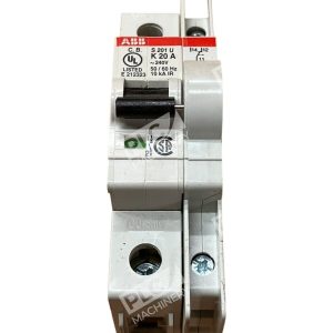 ABB S201UK20A 1 Pole Circuit Breaker w/ H6RU