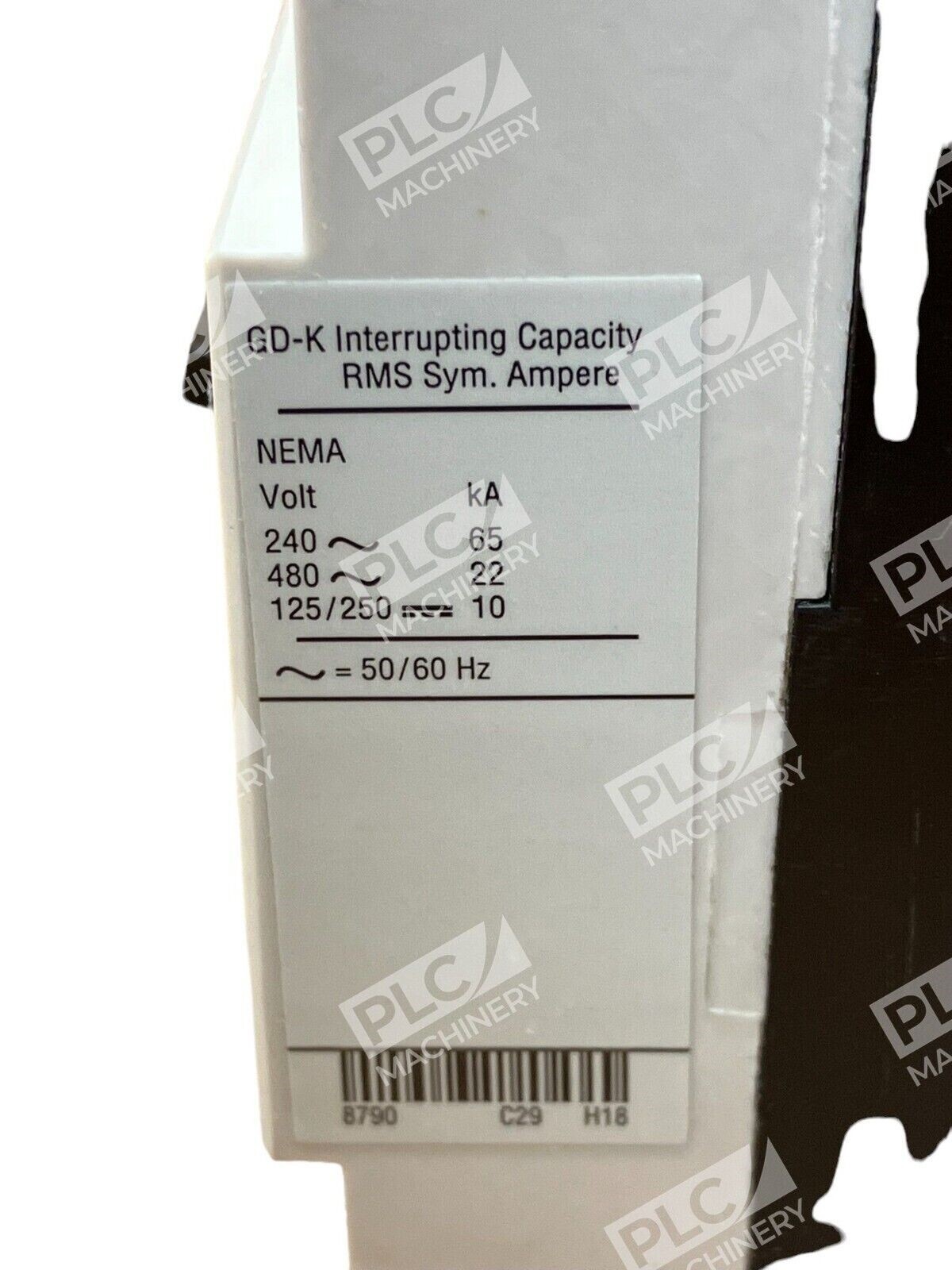 Eaton GD3100K GD Molded Case Switch 3 Pole Circuit Breaker - Image 11