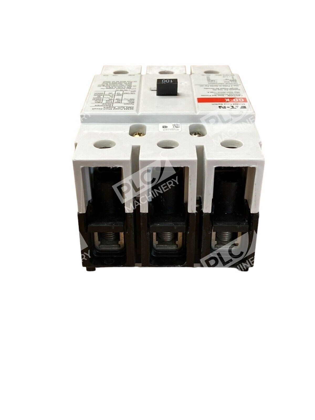 Eaton GD3100K GD Molded Case Switch 3 Pole Circuit Breaker - Image 9