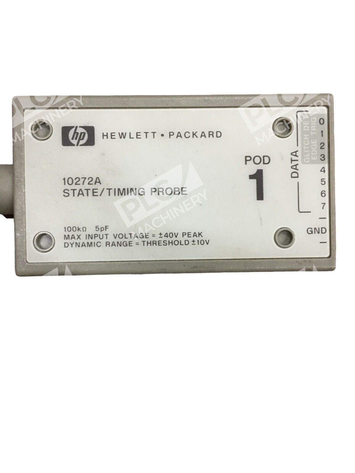 Tim Probe HP 10272A STATE/ TIMING PROBE (LOT OF 3) – PLC Machinery