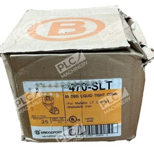 Bridgeport 470-SLT Liquid Tight Connector 1/2" (Box of 25)