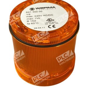 Werma 641 300 00 Orange Yellow Light Cover