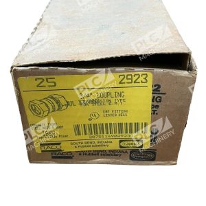 Hubbell Raco 2923 Coupling 3/4" Compression Type for Steel E.M.T. (Box of 25)