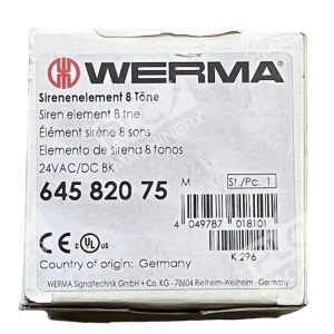 Werma 645 820 75 Siren Element 64582075