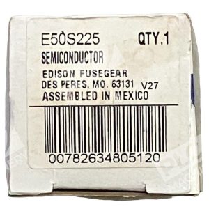 Edison E50S 225 Semiconductor Fuse