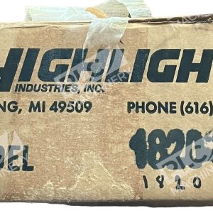 Highlight Industries Handwrapper Model 1820-300 Heavy Duty