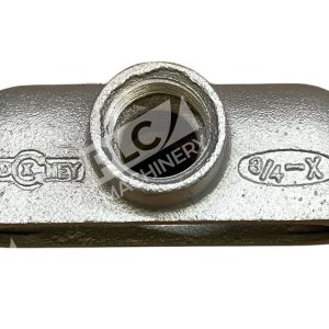 Gedney 7 Cu In 3-46MAX 6.8 Cu In Conduit Body 3/4-X