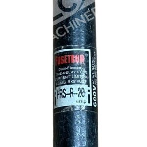 Cooper Bussmann HRCI-R Type D Fusetron 600VAC 20A Fuse FRS-R-20