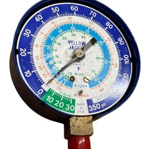 Yellow Jacket Class 1 R-22 R-134a R-404A 350PSI Pressure Gauge 415658