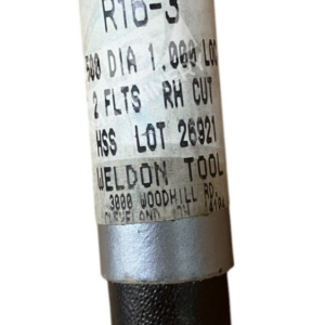 Weldon EDP# 27042 HSS 2 FLT RHC RHH Ball 1/2 Dia x 1/2 SHK End Mill R16-3