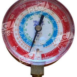 Yellow Jacket 0-500PSI R-22 R-134a R-404A 686800 Refrigeration Gauge 49015