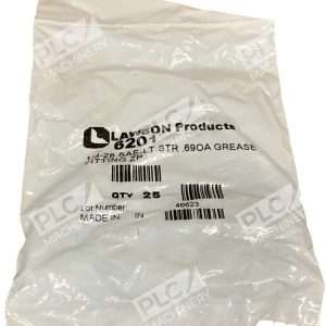 Lawson Products 1/4-28 SAE-LT STR 0.69OA Grease Fitting ZP 6201 (Bag of 25)