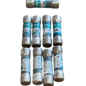 Lot of 9 Littelfuse FLM 2-1/2 Time-Delay Fuse