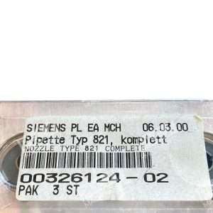 SIEMENS 00326124 Pipette Typ 821 Komplett