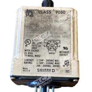 Square D 9050 JCK-15V20 Timing Relay