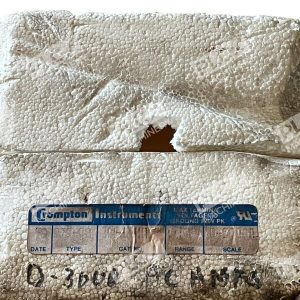 Crompton Instruments 0-3000A AC Gauge 077-08AA-LSUA