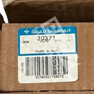 Gould Shawmut 30A 600V Fuse Block 30321 (Box of 10)