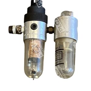 Norgren Pneumatic Regulator B04-102-M1KA W/ Lubricator L04-100-MPQA