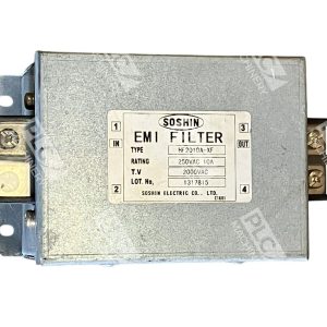 Soshin EMI Filter 250VAC 10A 2000VAC HF2010A-XF