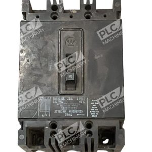 Westinghouse 20A 3 Pole 480VAC 4993D67G35 EHB3020L