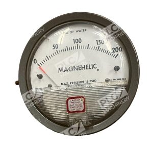 Dwyer 0-200cm 15PSIG Magnehelic Gauge 2000-200C