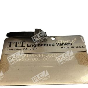 ITT Engineered Valves 633053-001-001 Dia-Flo 2-2451-M-34-3312