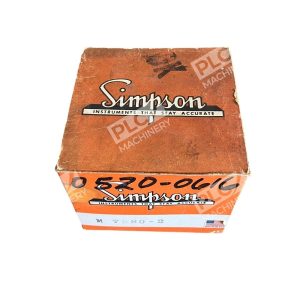 Simpson Instruments Panel Meter M7980-2