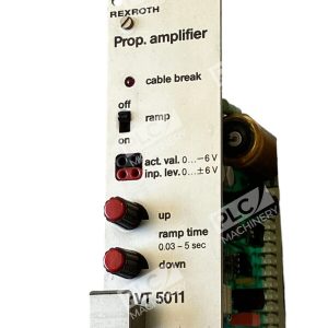 1553/0185 S30 R1 VT5011 Rexroth Proportional Amplifier
Precision Control Rexroth Proportional Amplifier VT5011
Rexroth VT5011 Amplifier for Industrial Motor Control