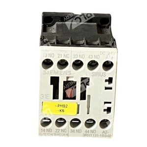Siemens 10A 600VAC Contactor 3RH1131-1BB40