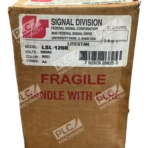 Federal Signal LSL-120R /A4 120VAC Red Litestak