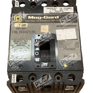 Square D FAL2600712M 7A Mag-Gard 2 Pole 600VAC