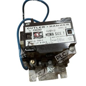 Cutler Hammer C10CN3 Contactor Size 1 A1 C10C-1 6-23-2 27A w/ C320KA4, C320KB2
