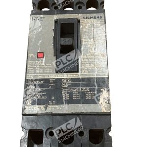 Siemens HED63B020 I-T-E Sentron Series Circuit Breaker 20A 600VAC 3 Pole