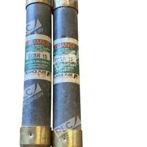 Reliance ECSR 15 Dual Element Time Delay 600V Fuse Class RK5 Lots of 2
