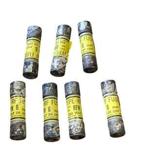 Economy RFN6 Type RF Fuse 250V Lots of 7