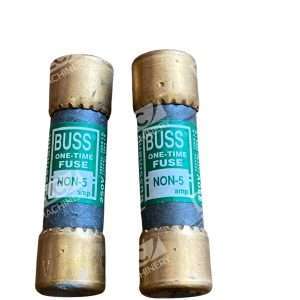 Bussmann Non-5 Amp H50 One-Time Fuse 250V Lots of 2