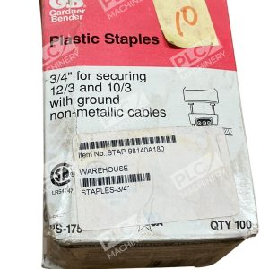 Gardner Bender GB 3/4" Plastic Staples PS-175 (Box of 71)