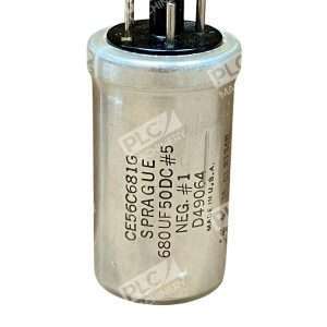 Sprague CE56C681G 680µF 50V Aluminum Electrolytic Capacitor