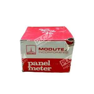 Modutec 00-916069 DC Amperes 80s Panel Meter 100 MVDC