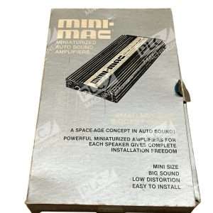 Mini-MAC MX-1000 Single Channel Miniaturized Car Audio Amplifier 25W 2Ohms