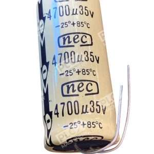 NEC Aluminum Electrolytic Capacitor 4700µF 35V Temp -25°C to +85°C