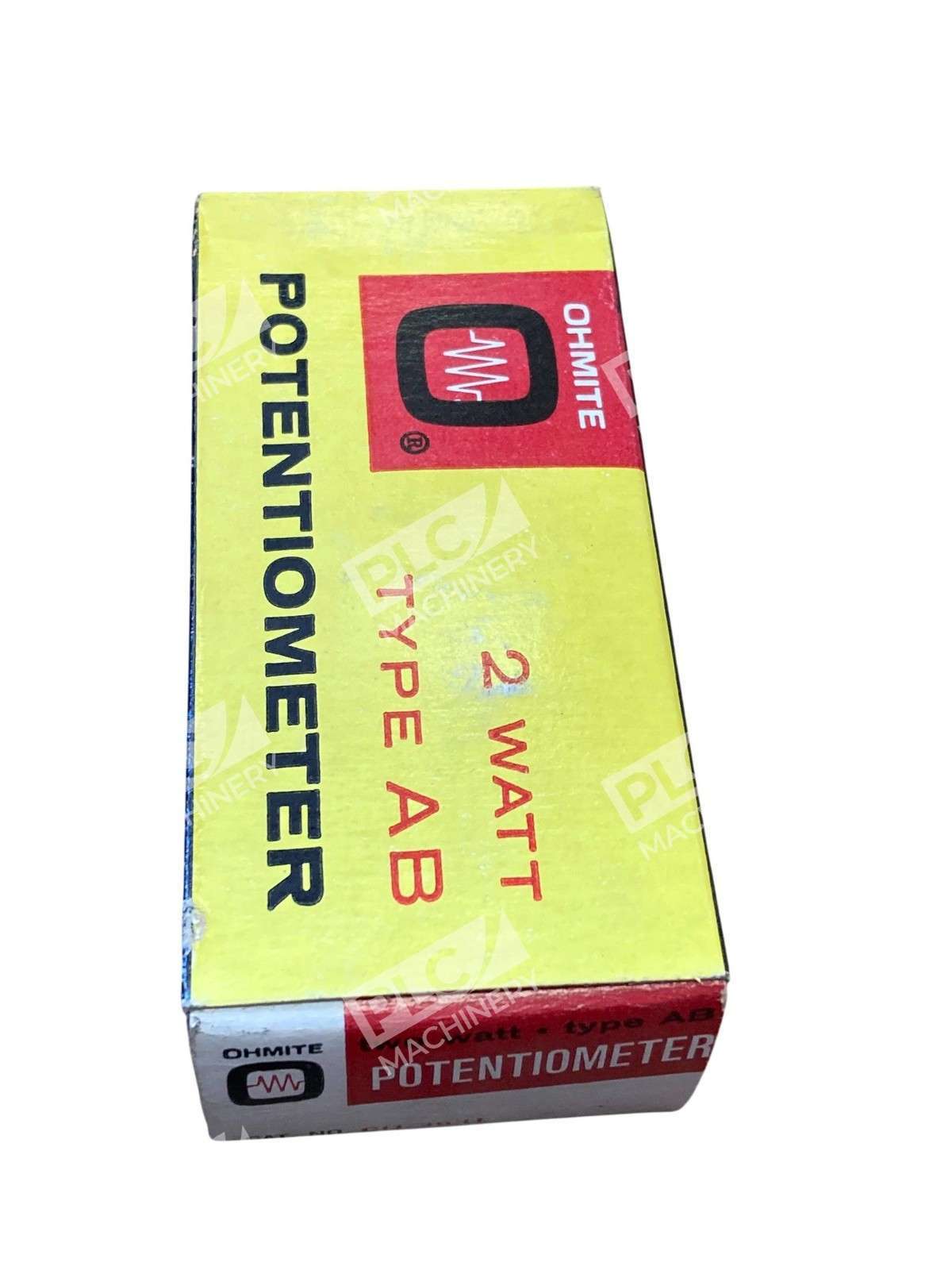 Ohmite CU-3531 Type AB 3.5k Ohms 2W Potentiometer – PLC Machinery