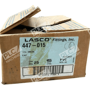 Lasco Fittings Inc 1-1/2" Cap SCH 40 PVC Socket 447-015 (Box of 19)
