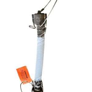 PT NC15-C Coupling 1.5" Camlock Coupler Polypropylene w/ Flexible Ribbed Hose