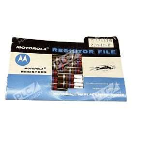 Motorola 6-476116 Carbon Composition Resistors 270Ω 10% 2W Vintage File Pack
