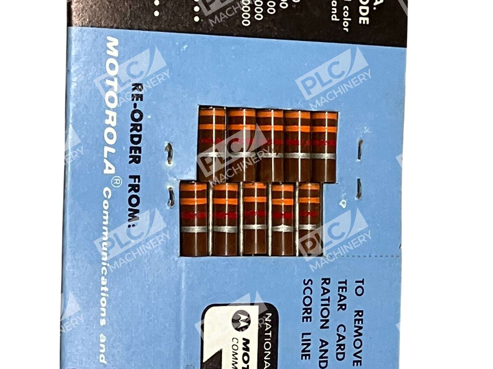 Motorola Resistor File Pack 3.3KΩ 10% 1W Vintage Carbon Resistors 6-5718 - Image 5