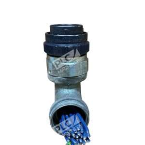 DDK CE01-6A24-26PC MIL-Style Circular Connector Plug Angled Cable Mount