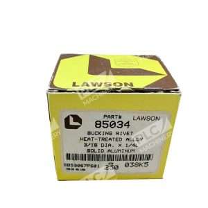 Lawson Bucking Rivets 85034 3/16" x 1/4" Aluminum Alloy One Box of 250